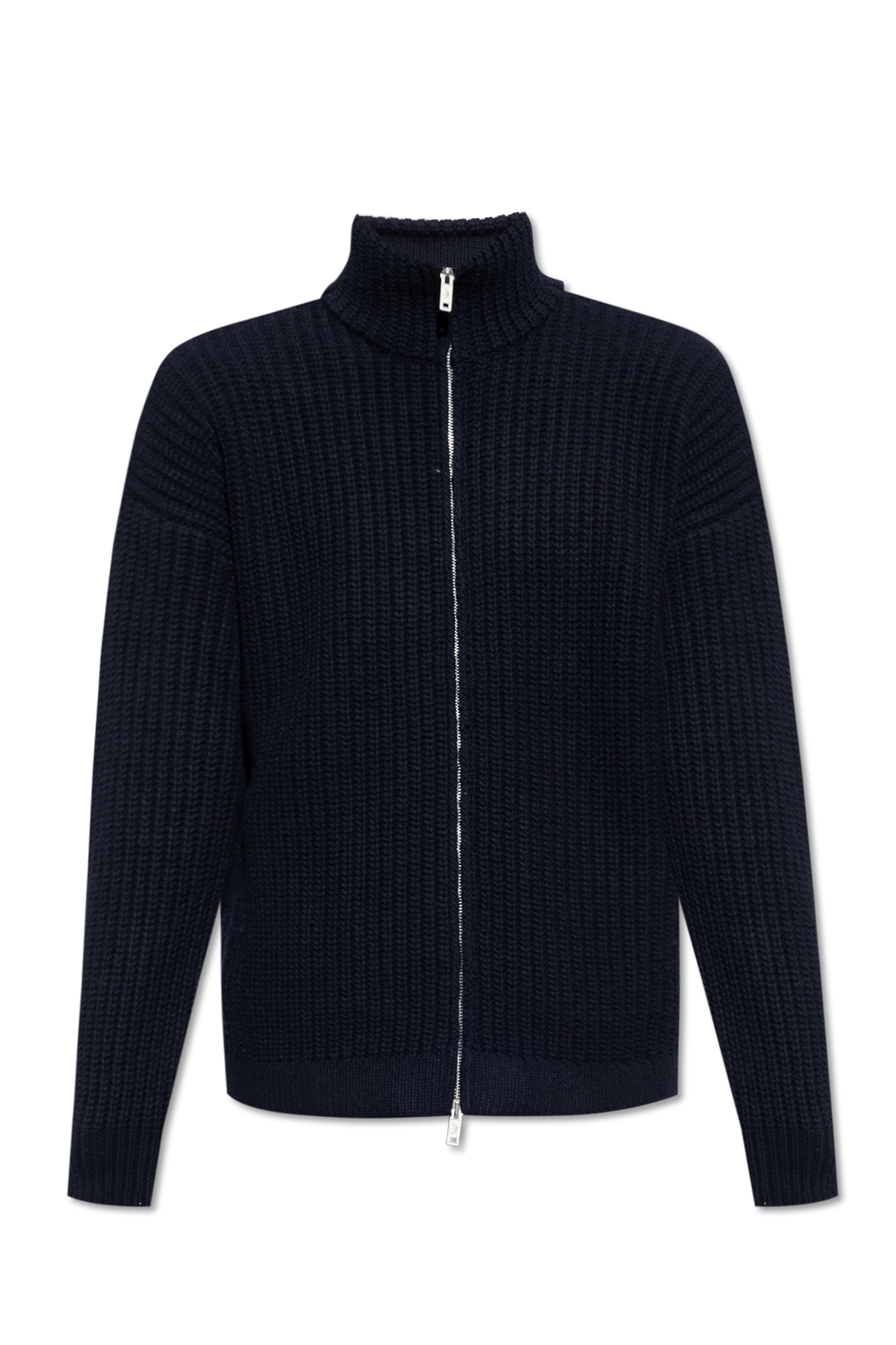 Emporio Armani Cardigan with standing collar Men s Clothing Vitkac